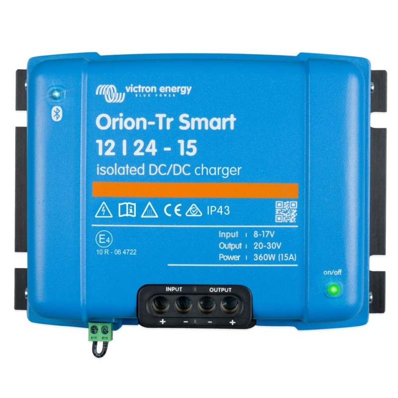 Victron Energy Orion-Tr Smart 12/24V 15A 360W Isolated DC-DC Charger UF23151C