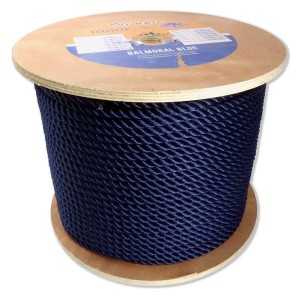 Bobina da 100mt Cima ritorta Balmoral 3 capi Blu Ø20mm TRT5120075-20%