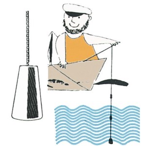 Manual depth sounders made from lead 30m OS2951000