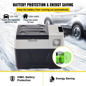 Mini Frigo Freezer portatile 40Lt 12/24/220V con App Control N40816080003-13.234%