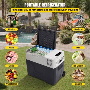 Mini Frigo Freezer portatile 40Lt 12/24/220V con App Control N40816080003-13.234%