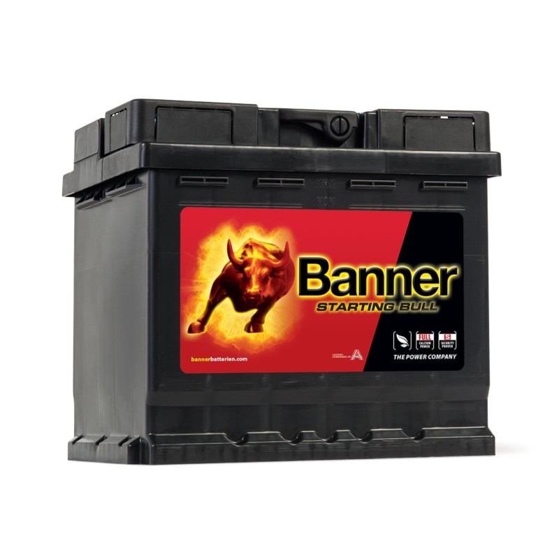 Banner Starting Bull 12V 50Ah battery up 400A Inrush for Auto Camper Van Boat N51120050500