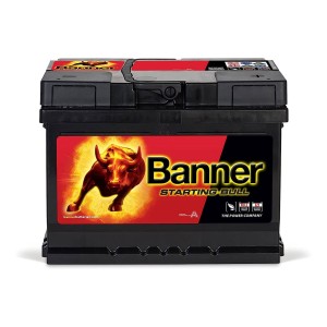 Batteria Banner 12V 62Ah Starting Bull con spunto 510A per Auto Camper e Barca N51120050503