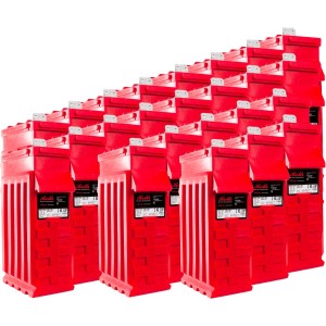 5000 Rolls SERIES 48V 119.52kWh Rolls Battery Bank 200ROLLS2KS33P
