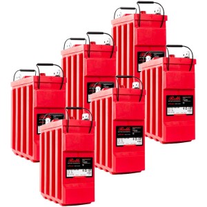 Rolls 4CS17P SERIE 5000 Banco Batterie - 24V 18,48 kWh C100 200ROLLS4CS17P-24V-35%