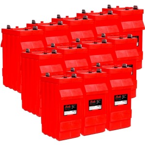 Banco Batterie Rolls - 48V 91,39kWh 200ROLLS4KS25P-40%