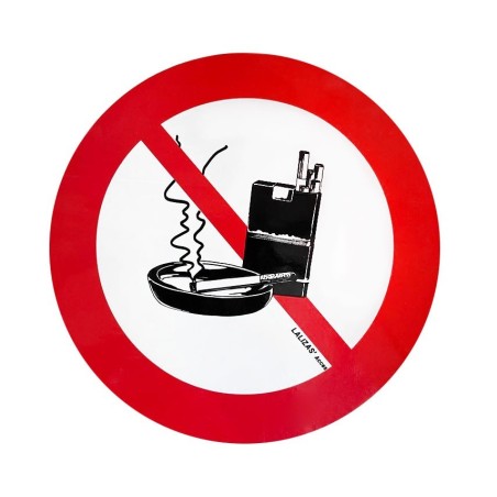 No smoking sticker - D.135mm N31812621801