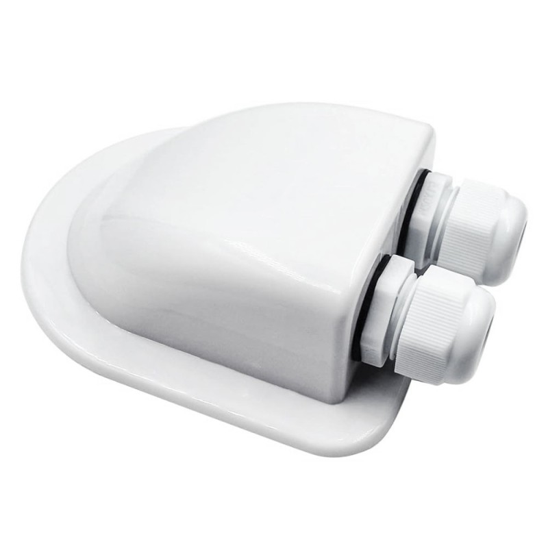 Scatola stagna per cablaggio pannelli solari su Camper Roulotte Barche N151331500202