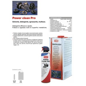 CRC Power Clean Pro 500ml Solvent Cleaner Degreaser for engines N730454LUB023