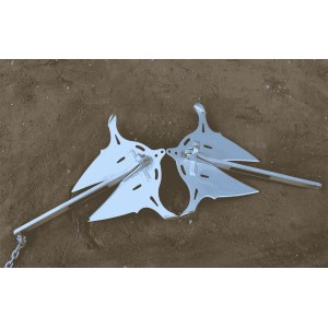 AZARTA Galvanised Steel Anchor 16kg N10701705306