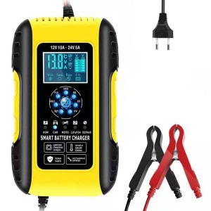 Smart Battery Charger with 7 charging stages 12V 10A and 24V 5A Cars Moto N52421020868