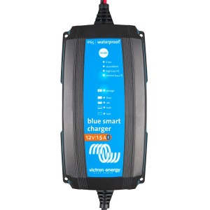 Victron Energy Blue Smart Series GX 12/15 Portable Battery Charger 12V 15A UF21658D