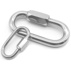 Stainless steel Snap hook with screw opening 75x8mm N60641000440