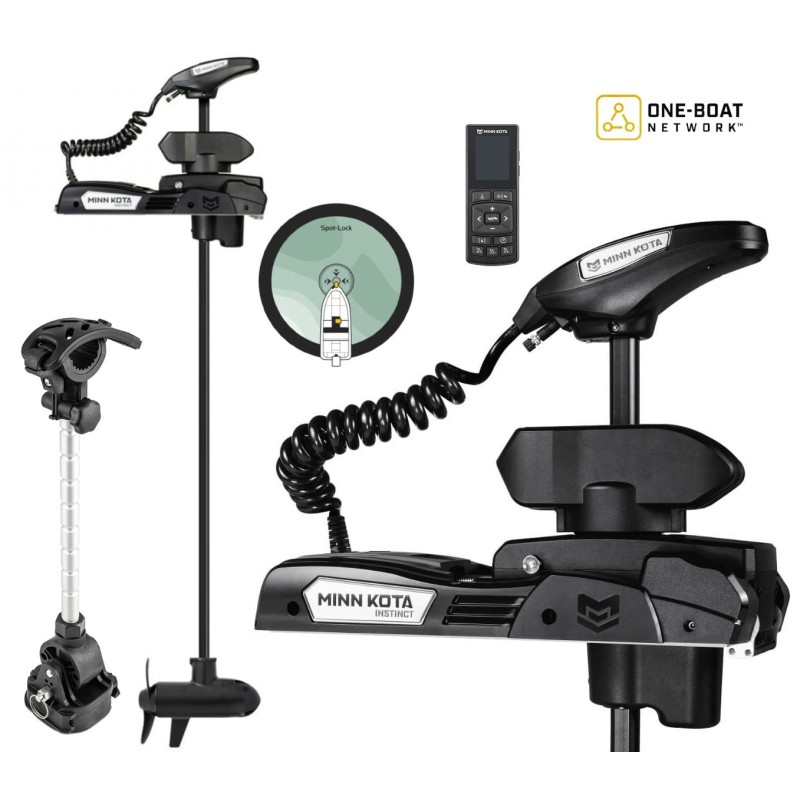 Minn Kota Riptide Instinct 90/115/72 WR Quest Motore elettrico da prua Nero KDJM1358581