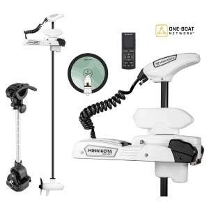 Minn Kota Riptide Instinct 90/115/100 WR Quest Motore elettrico da prua Bianco KDJM1358563