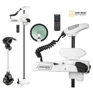 Minn Kota Riptide Instinct 90/115/87 WR Quest Motore elettrico da prua Bianco KDJM1358562