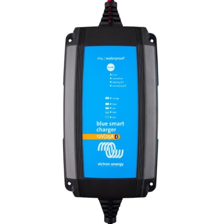 Victron Blue Smart IP65 12/25 Portable Battery Charger 12V 25A 230V CEE 7/17 OF012550
