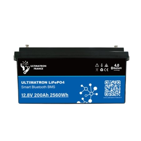 Ultimatron LiFePO4 12.8V 200Ah Smart BMS Lithium Battery UBL-12-200-PRO N51120017403