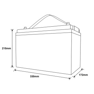 Ultimatron LiFePO4 150Ah 12.8V UBL-12-150-PRO Smart BMS Lithium Battery N51120017402