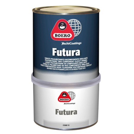 Boero Futura 464 Atlantic Blue Two-component Polyurethane Glossy Enamel 750ml 45100418