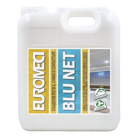 Euromeci Blu Net 5L Soluzione concentrata per WC Chimici e Condutture N72648904722-15%