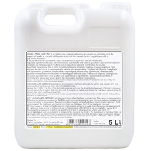 Euromeci Sigillante Interno 5L Ripara Rigenera per Gommoni Tender N726457COL466-15%