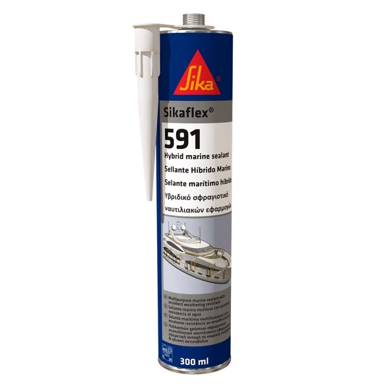 Sikaflex 591 Multifunctional marine sealant 300ml Black N734463COL735