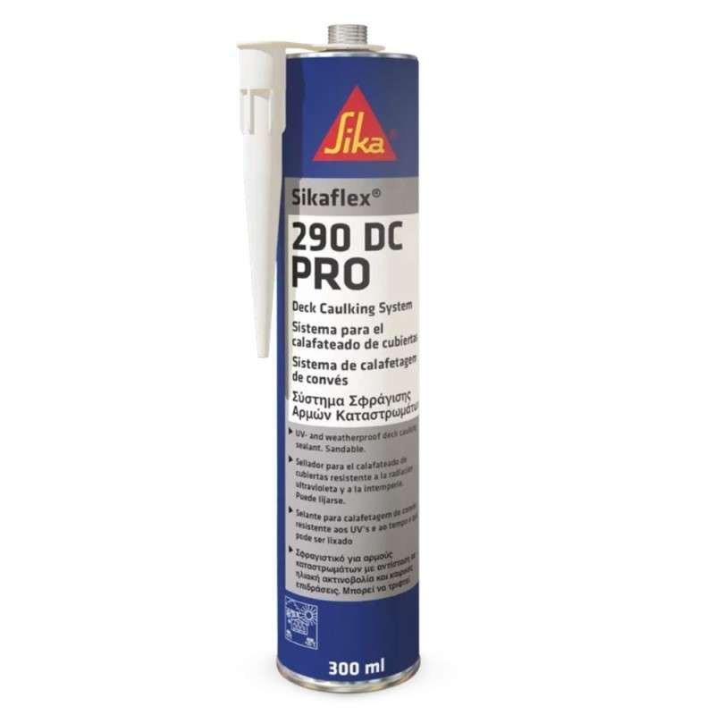 Sigillante per calafataggio ponte Sikaflex 290 DC PRO 300ml Nero N734463COL737-10%