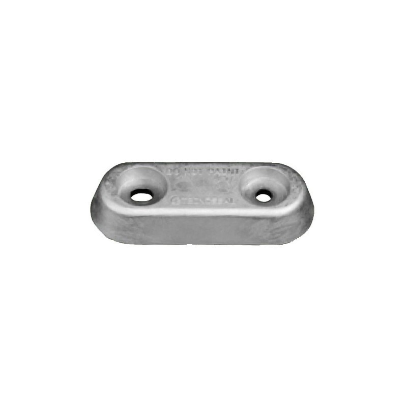 Anodo di Zinco a Piastra tipo VETUS per timoni o flaps 150x60xh25mm 900g OS4390200-18%