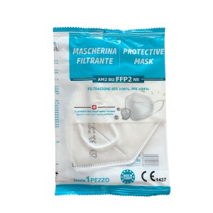 EuroProfil AM2 BU FF2 NR CE1437 White protective mask CE1437 Certified N90056004420