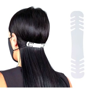 White Face Mask Elastic Extender 10x2cm N90056004541