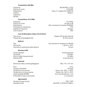 Radiofaro di emergenza EPIRB1 Pro Ocean Signal con GPS CAT1 Automatico OS2964702-33%