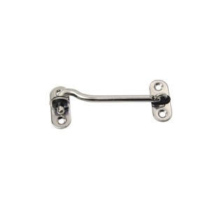 Stainless steel hook eye door latch with vibration damping system 120mm N60341502754