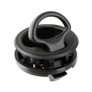 Alzapagliolo in nylon nero per chiusura sportelli Senza serratura N61441700520