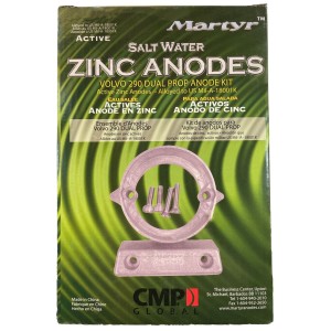 Kit Anodi di Zinco VOLVO 290 Piede Duo Prop Intercambiabili con gli Originali N80607230207-10%