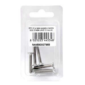 DIN 964 UNI 6110 A2 stainless steel screws flare ball-head 5x30mm 6Pcs N44590007958