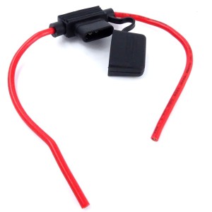 Watertight thermal-rubber Fuse holder for blade fuses max 30A N50124227058