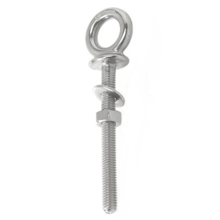 AISI316 Stainless steel male screw EyeBolt 10x100mm N61542100116