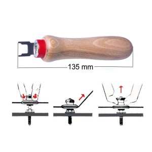 Chiave Serraggio per bottoni Tenax 135mm N20543002725-10%