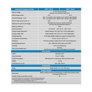 Victron SmartSolar MPPT 150/35 12/24/48V 35A Regolatore di carica con Bluetooth UF21680W-22%