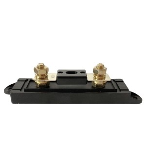 Portafusibile ANL con supporto per fusibile di ricambio 125x36mm Vite 8mm OF018600-0%