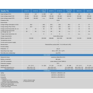 Victron Skylla-TG 24/80 Caricabatterie 24V 80A 2 Uscite 80A + 4A banco batterie 400/800Ah UF64906N-24%