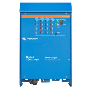 Victron Skylla-i 24/80/3 Caricabatterie 24V 80A 3OUT indipendenti Banco batterie 400/800Ah UF68897M-25%