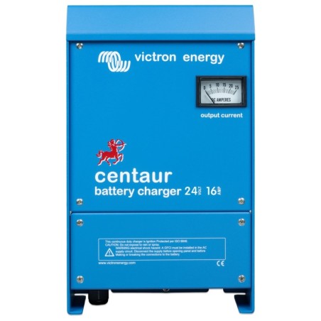 Victron Centaur 24/16 Caricabatterie 24V 16A 3 Uscite per batterie da 45/150Ah UF64894J-25%
