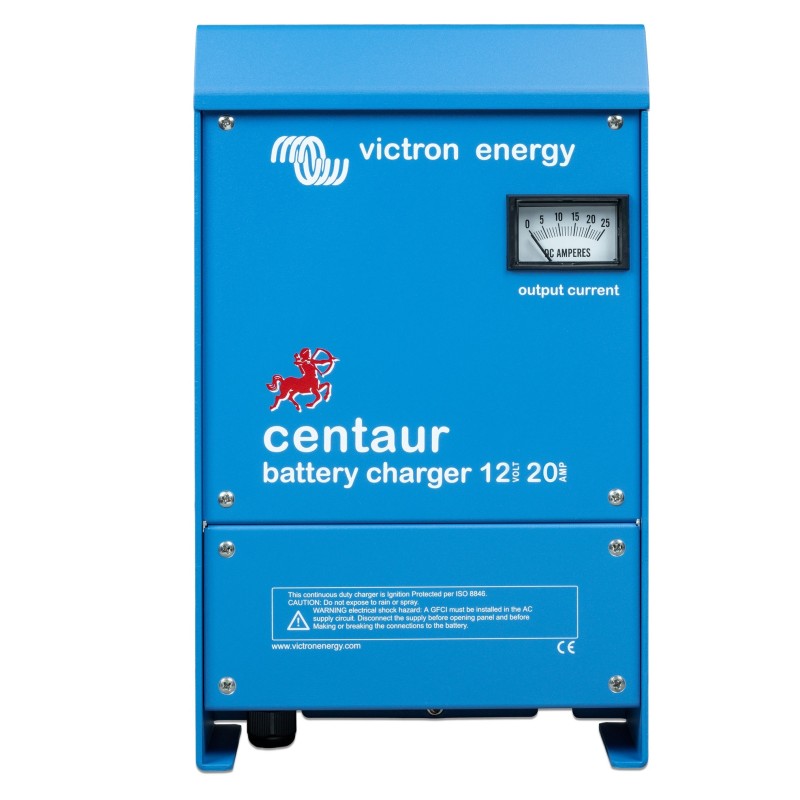 Victron Centaur 12/20 Caricabatterie 12V 20A 3 Uscite per batterie da 80/200Ah UF64886K-20%