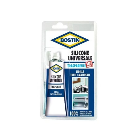 Bostik Silicone trasparente 60ml Sigillante universale 486COL748-0%