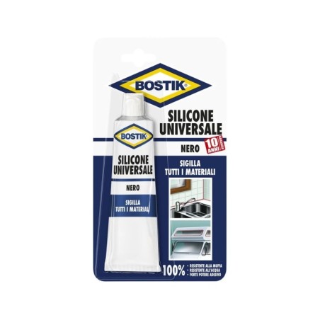 Bostik Silicone Nero 60ml Sigillante universale N716486COL750-0%