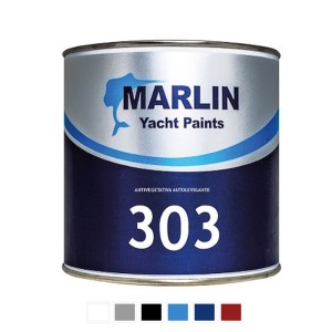 Marlin 303 Antifouling with High Copper Content Sky Blue 0.75lt 461COL464