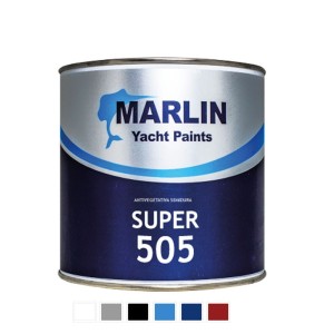 Marlin Super 505 semi-hard Antifouling Black 0.75 lt 461COL472