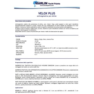 Marlin Velox Plus Antivegetativa Grigia Piedi Gruppi Poppieri 500ml N712461COL517-37.83%